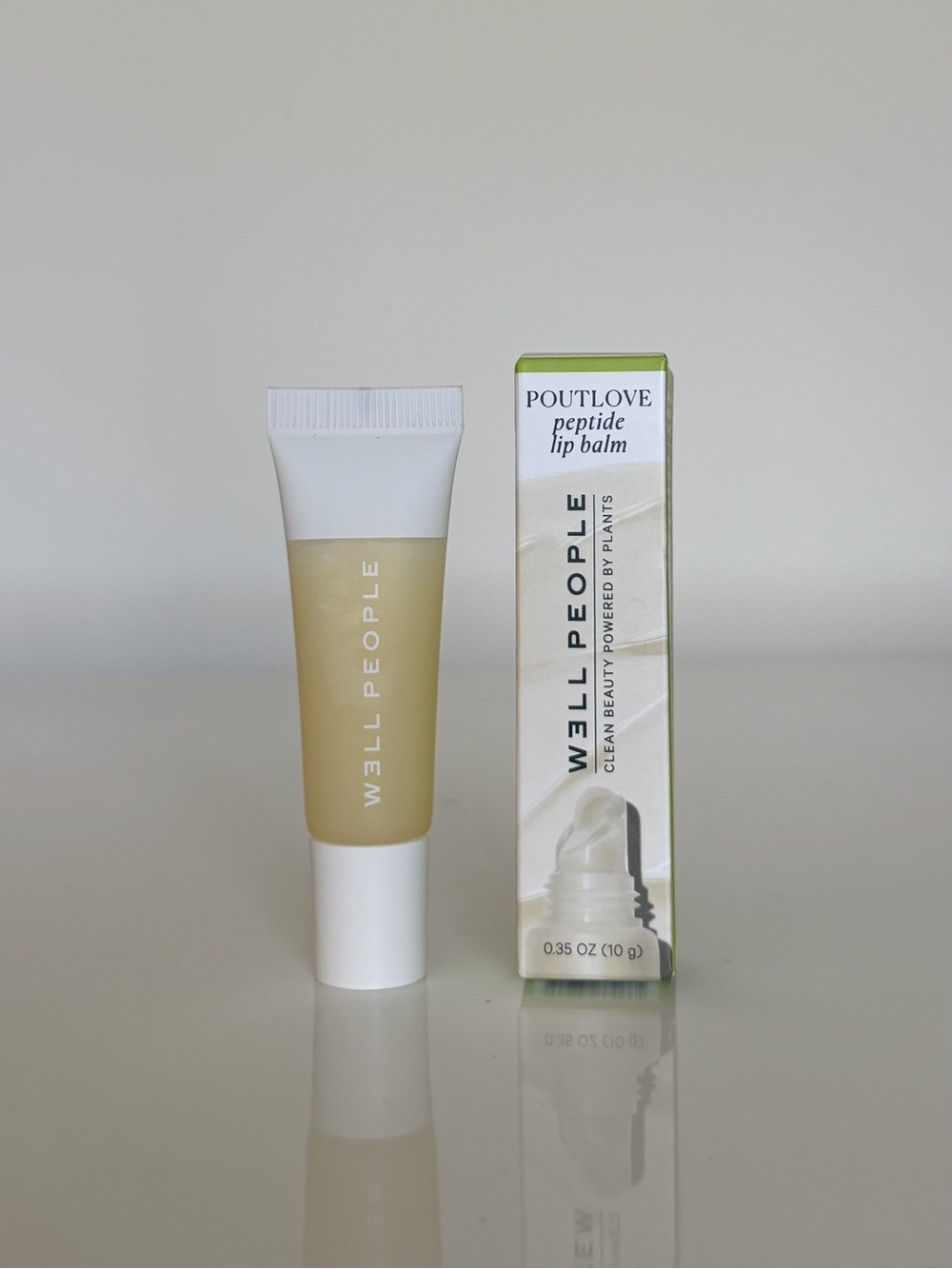Well People Poutlove Peptide Lip Balm - coconut
